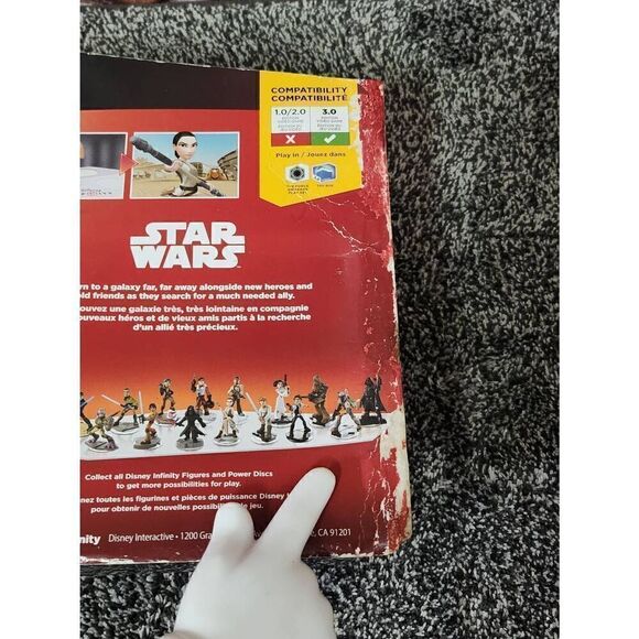 Disney Infinity 3.0 Star Wars the Force Awakens - with REY, FINN - New Sealed #A - Picture 5 of 6